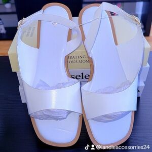 Elegant White Women's Sandals
